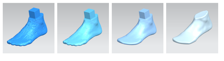 3d scanned foot