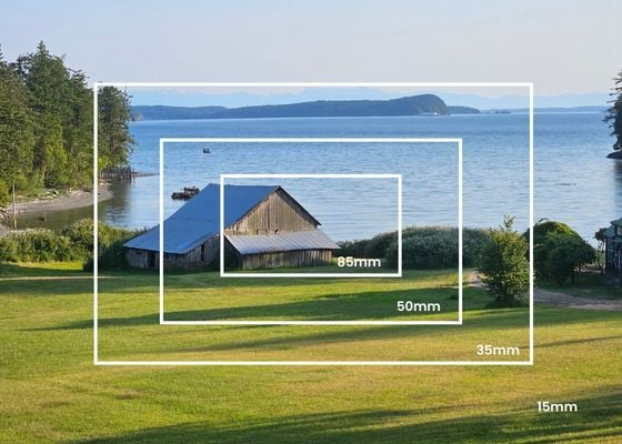 Camera Fields of View (560 x 400 px)