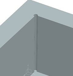 Corner Drill Hole