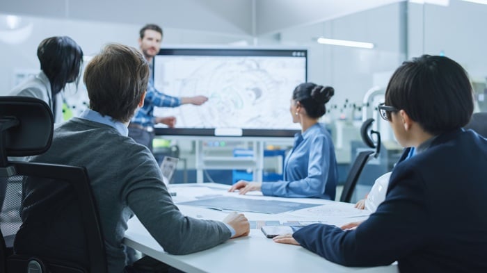 Engineers planing new product