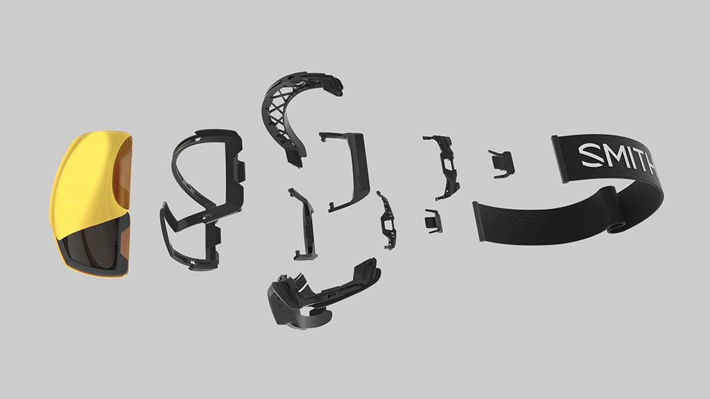 Smith Optics design blow up 4D Mag Goggles