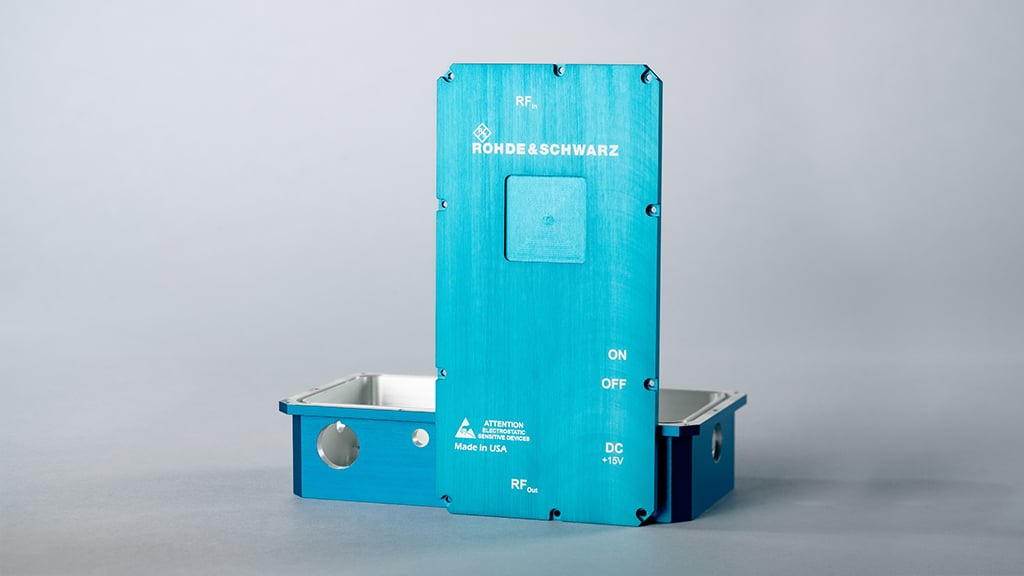 anodized casing